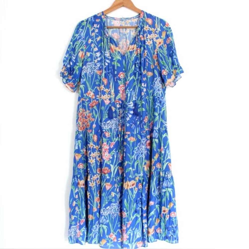 J. McLaughlin Lille Dress Madeira Flora